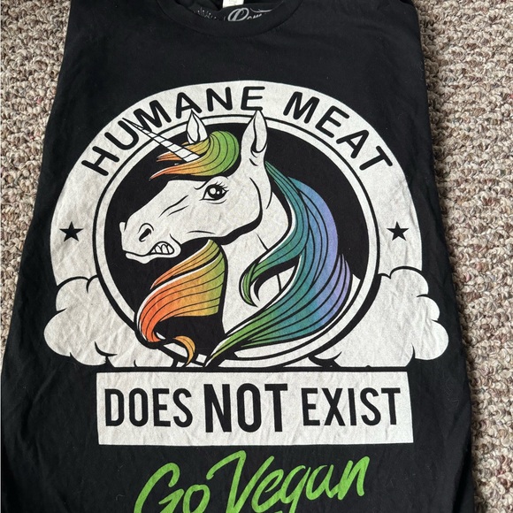 Vegan Unicorn Tee - Picture 3 of 3
